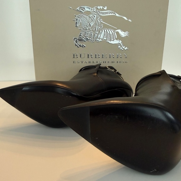 BURBERRY WOOLWELL ANKLE BOOTS - Picture 13 of 14